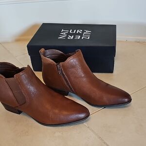 Naturalizer Brown Ankle Boots